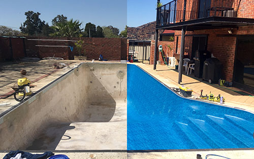 concrete pool conversion