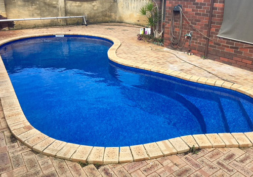 One of our pool renovations in Yangebup