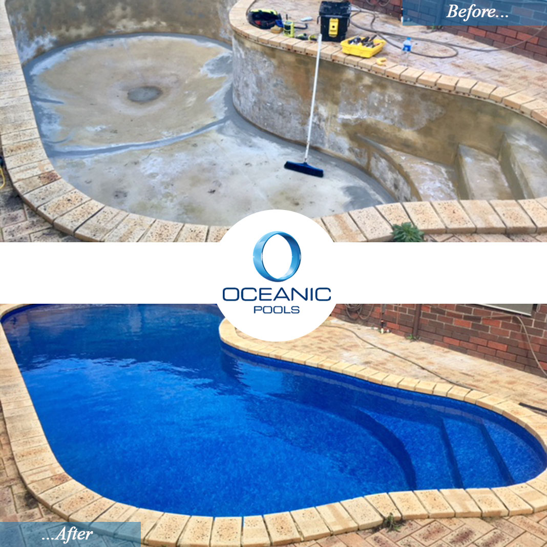 Is It Time For A New Vinyl Pool Liner? | Oceanic Pools Convert Vinyl Liner Pool To Concrete