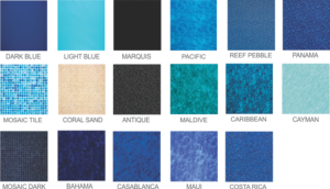 Colour swatch - Aqualux vinyl pool liners