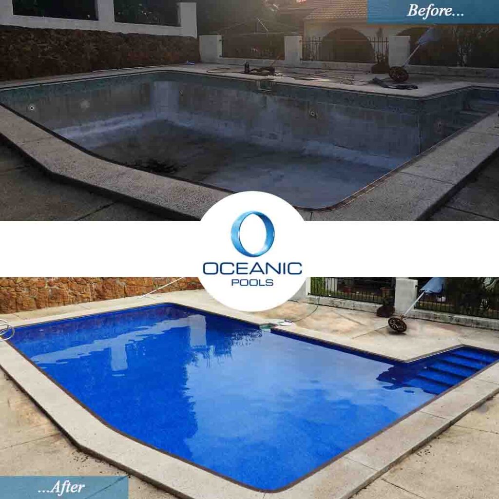 before and after concrete conversion