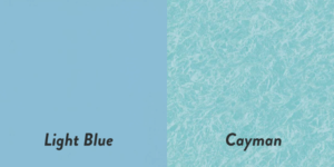 light blue liner patterns